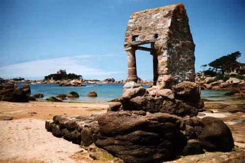 Plage de Perros Guirec, la ville de la chance