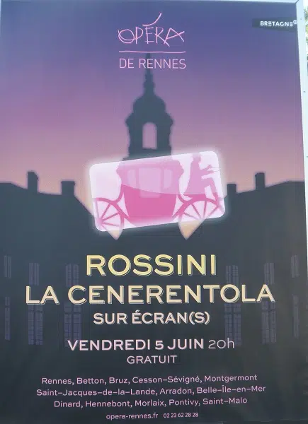 Affiche La Cenerentola