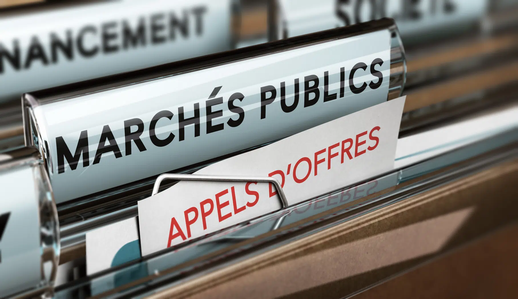 Les dossiers d'appel d'offres pour marchés publics