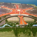 Pékin : la construction du plus grand terminal aéroportuaire du monde