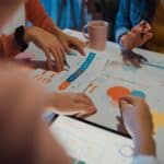 Une réunion de travail