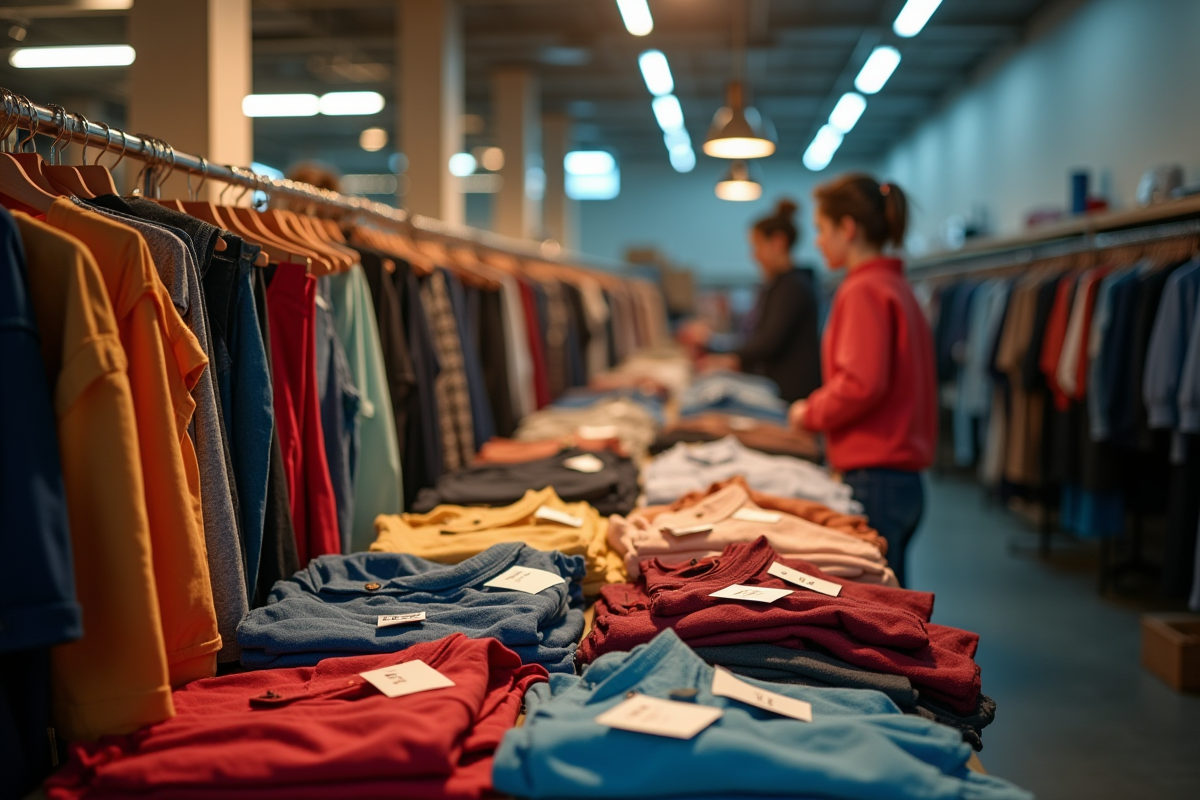 vêtements inutilisés
