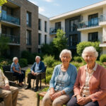Résidence senior moderne dans le Morbihan avec jardin ensoleillé