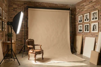 Studio photo professionnel en Essonne illustrant le classement des meilleurs photographes portrait de la région